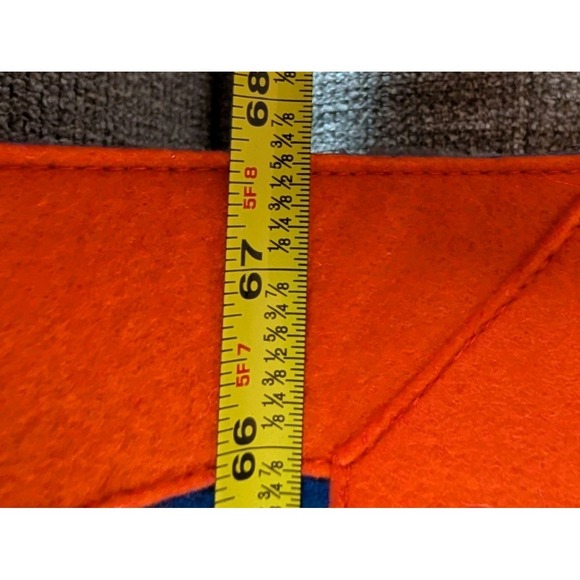 Hope College RARE 1950s Chipenco Banner Flag Chicago Pennant Company 31"x 67" - Picture 16 of 16